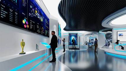 數字展廳——企業的形象名片與網絡技術服務新引擎